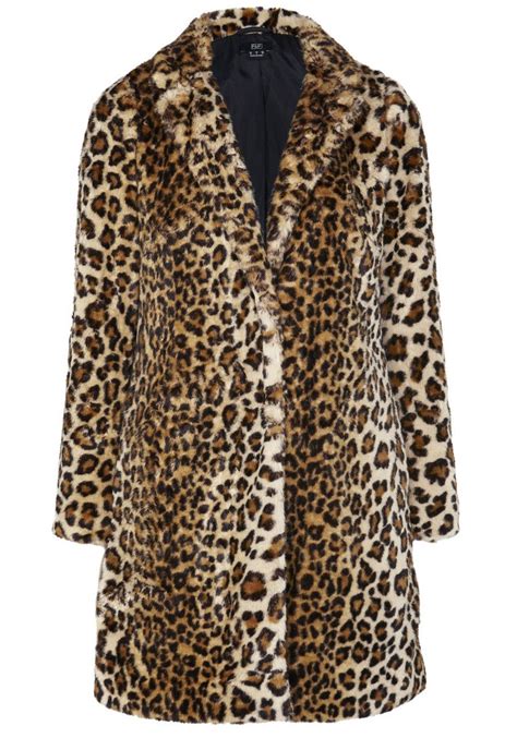 leopard print coat long|leopard print coat tesco.